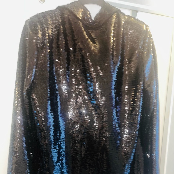 Black sequence oversized blazer - Picture 2 of 5
